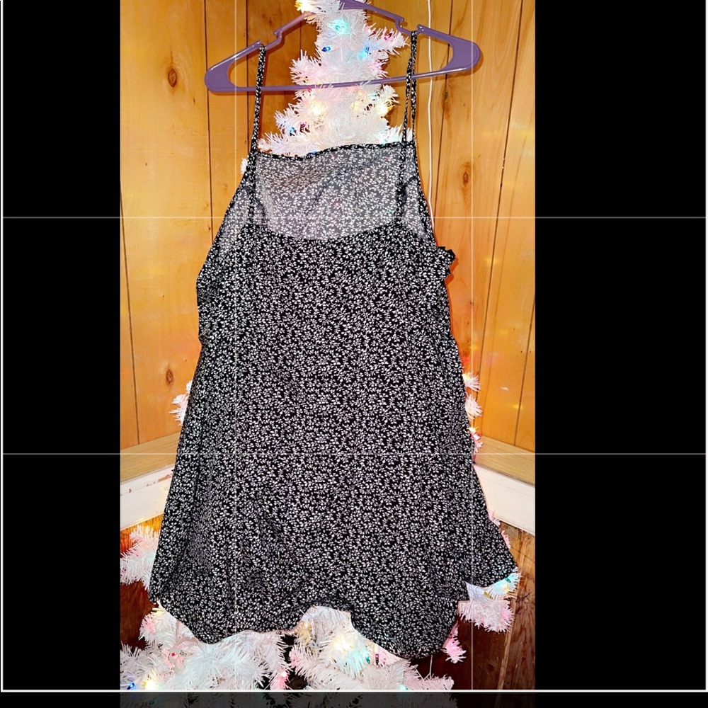 Black and white dress